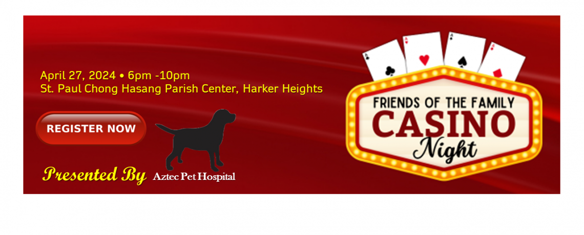 Join Us for the FIC Friends of the Family Casino Night!